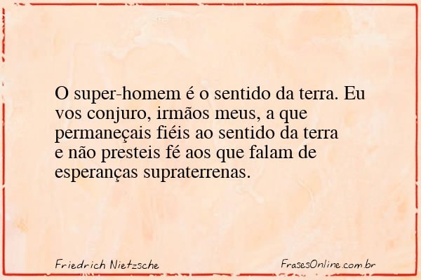 Frase de Friedrich Nietzsche