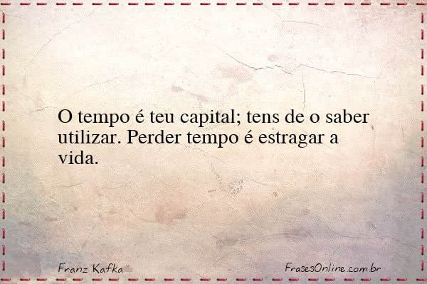 Frase de Franz Kafka