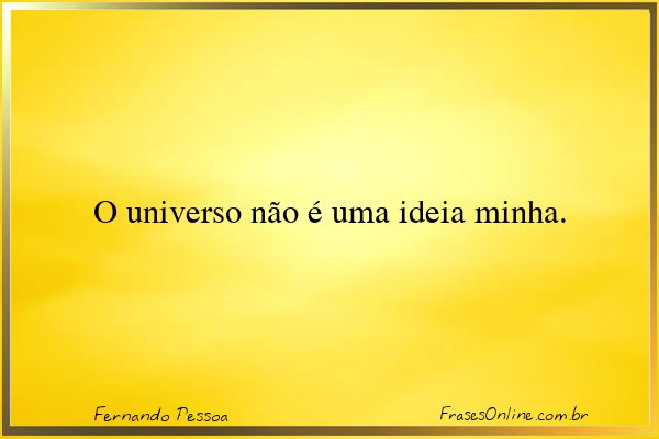 Frase de Fernando Pessoa
