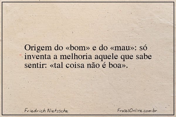 Frase de Friedrich Nietzsche