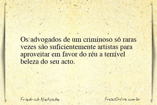 Frase de Friedrich Nietzsche