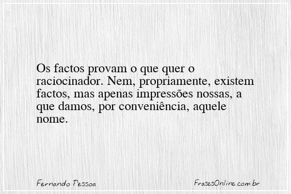 Frase de Fernando Pessoa