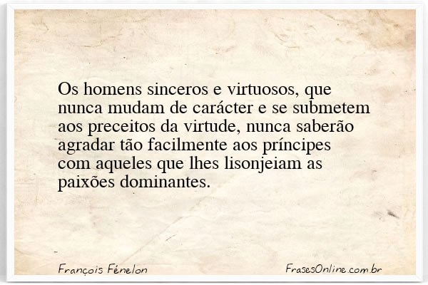 Frase de François Fénelon