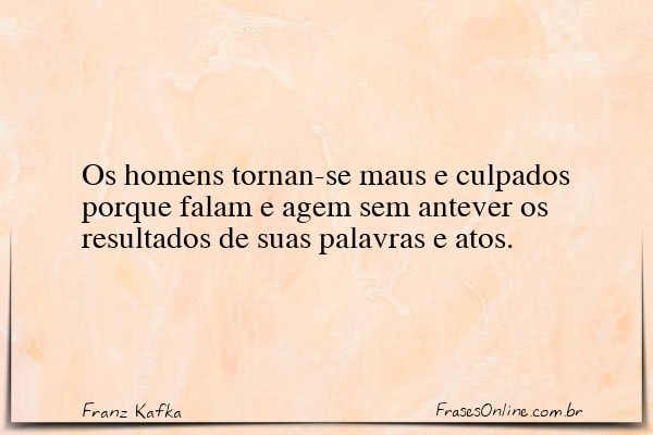 Frase de Franz Kafka
