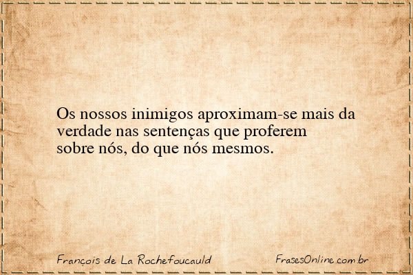 Frase de François de La Rochefoucauld