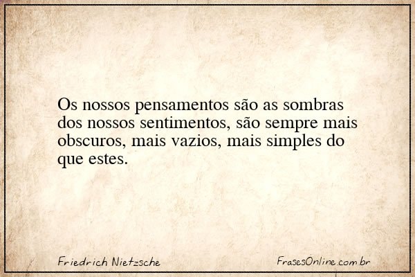 Frase de Friedrich Nietzsche