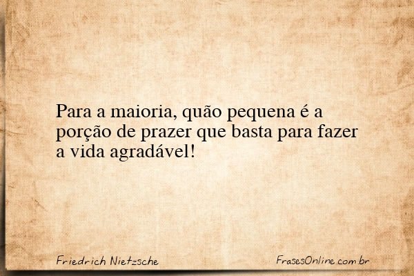 Frase de Friedrich Nietzsche