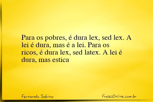 Frase de Fernando Sabino