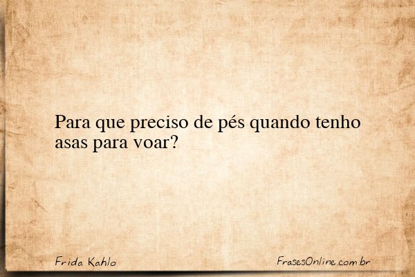 Frase de Frida Kahlo