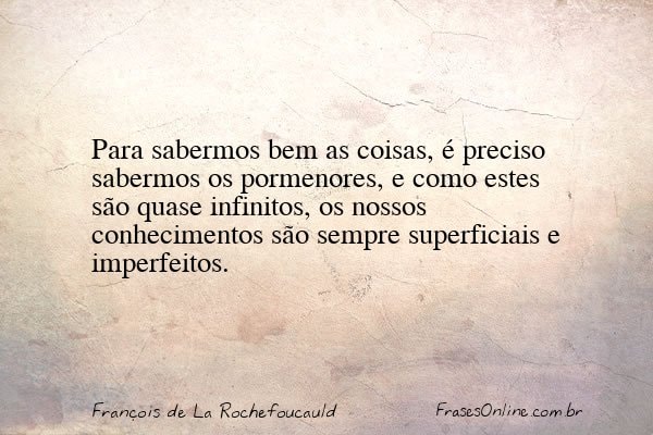 Frase de François de La Rochefoucauld