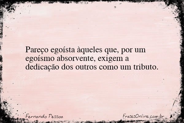 Frase de Fernando Pessoa