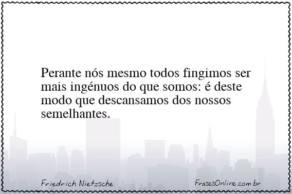 Frase de Friedrich Nietzsche