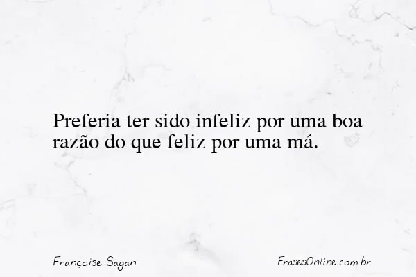 Frase de Françoise Sagan