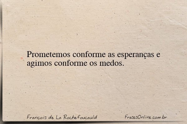 Frase de François de La Rochefoucauld