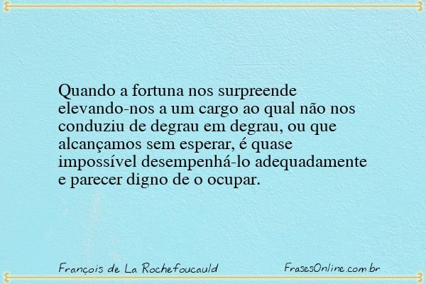 Frase de François de La Rochefoucauld