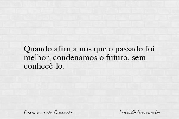 Frase de Francisco de Quevedo