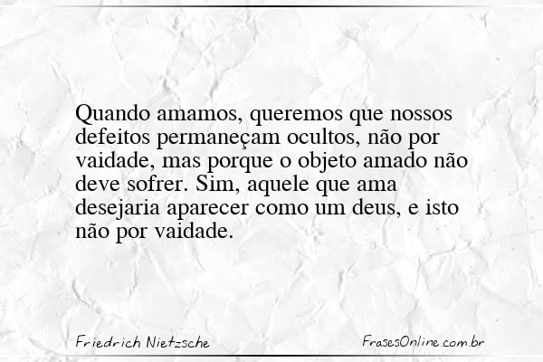 Frase de Friedrich Nietzsche