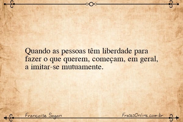 Frase de Françoise Sagan