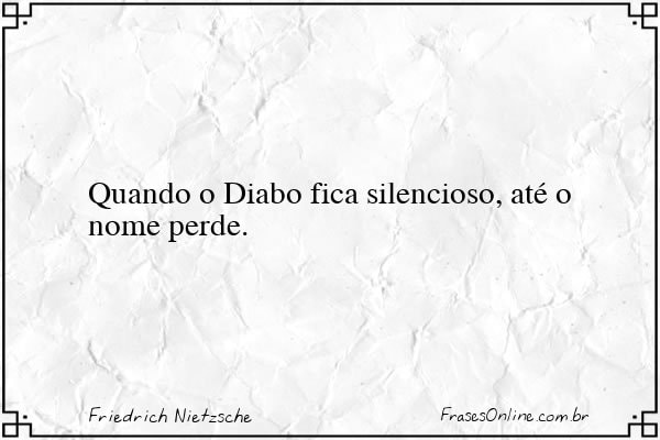 Frase de Friedrich Nietzsche