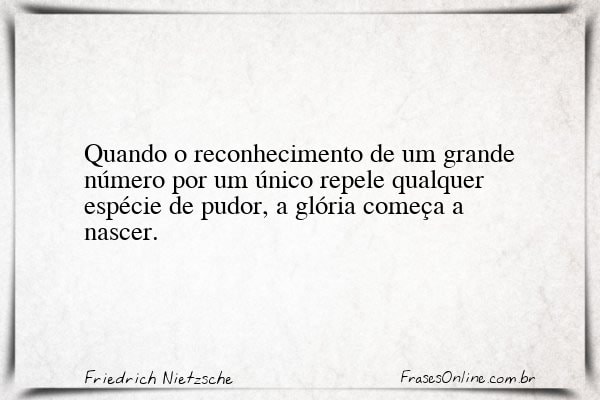 Frase de Friedrich Nietzsche