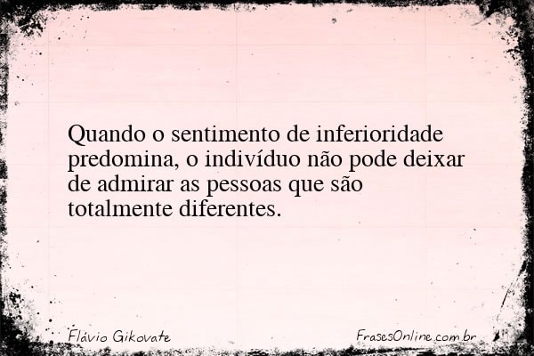 Frase de Flávio Gikovate