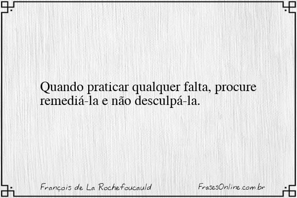 Frase de François de La Rochefoucauld