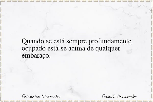 Frase de Friedrich Nietzsche