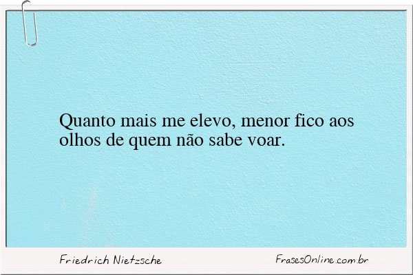 Frase de Friedrich Nietzsche
