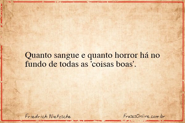 Frase de Friedrich Nietzsche