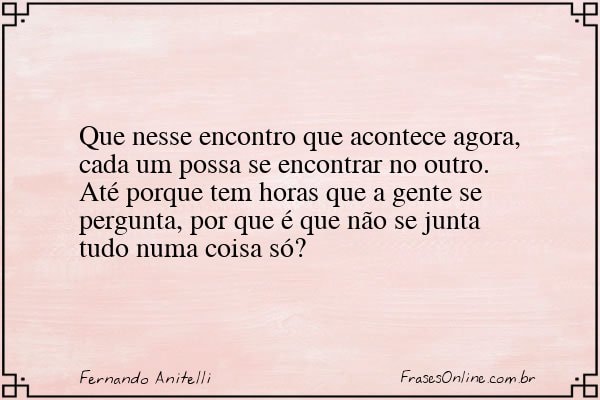 Frase de Fernando Anitelli