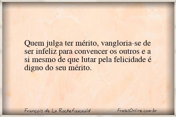 Frase de François de La Rochefoucauld