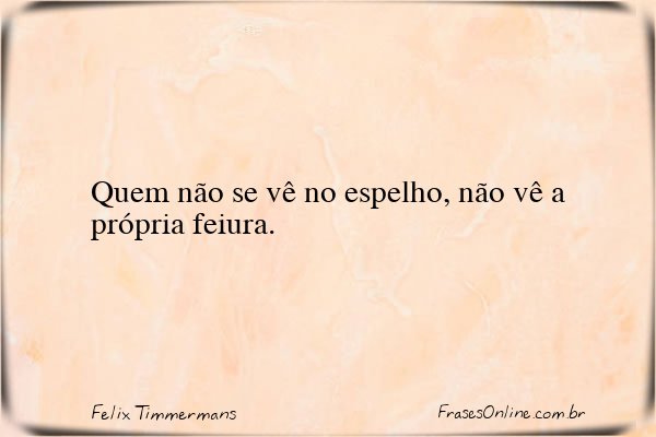 Frase de Felix Timmermans