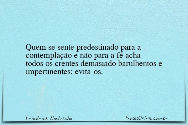 Frase de Friedrich Nietzsche