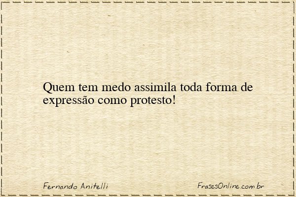 Frase de Fernando Anitelli