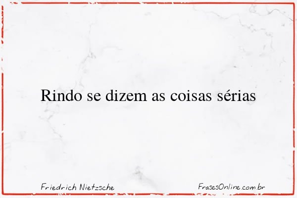Frase de Friedrich Nietzsche