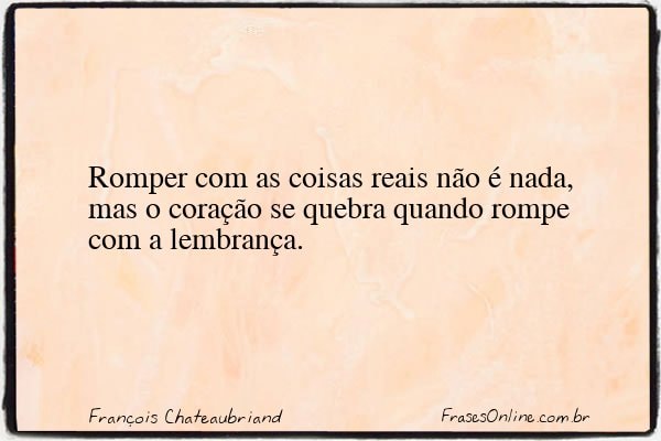 Frase de François Chateaubriand