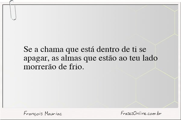 Frase de François Mauriac