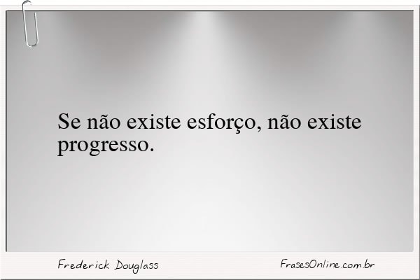 Frase de Frederick Douglass