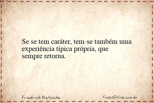 Frase de Friedrich Nietzsche