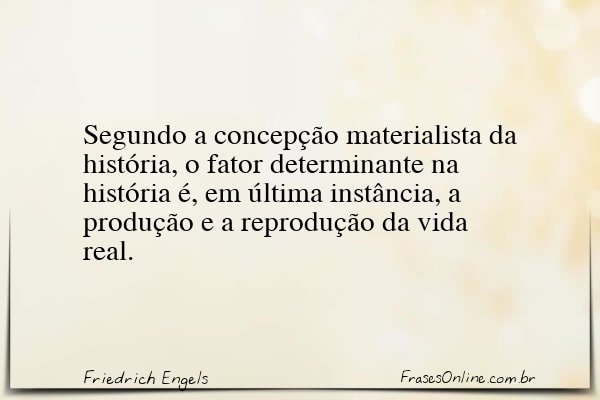 Frase de Friedrich Engels