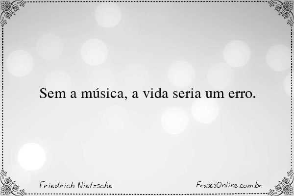 Frase de Friedrich Nietzsche