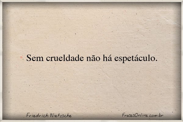 Frase de Friedrich Nietzsche