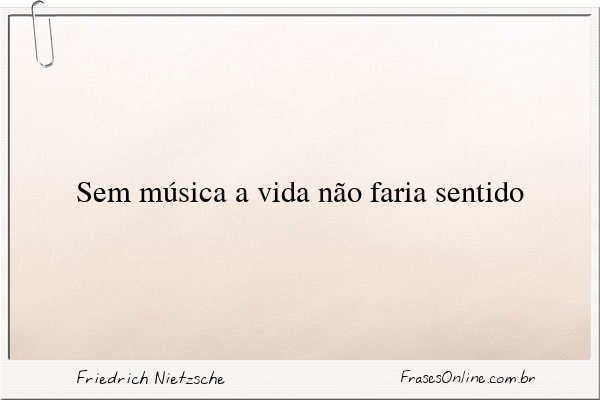 Frase de Friedrich Nietzsche
