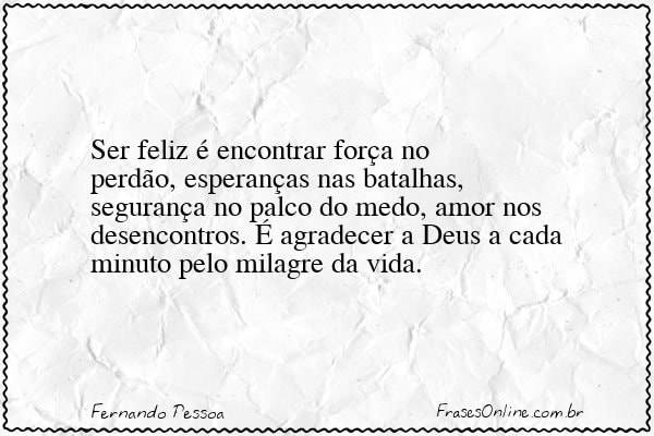 Frase de Fernando Pessoa