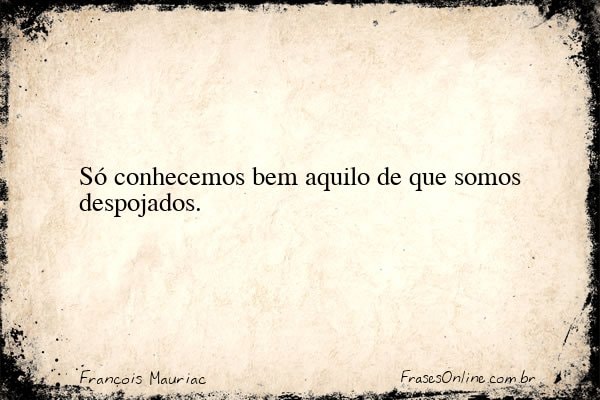 Frase de François Mauriac
