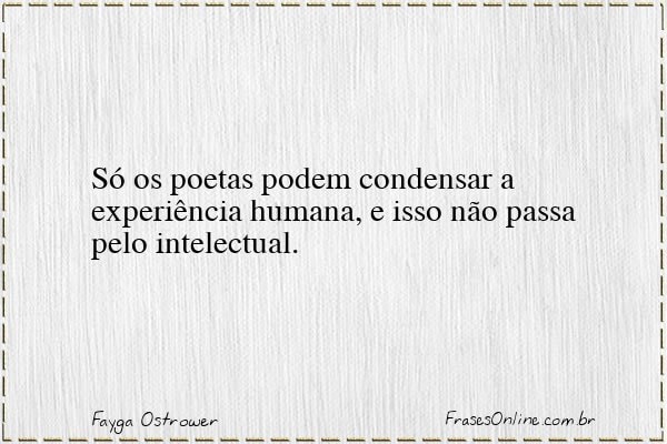 Frase de Fayga Ostrower