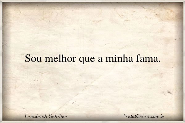 Frase de Friedrich Schiller