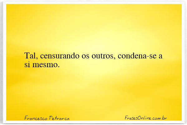Frase de Francesco Petrarca