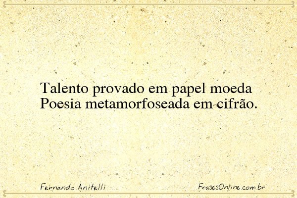 Frase de Fernando Anitelli