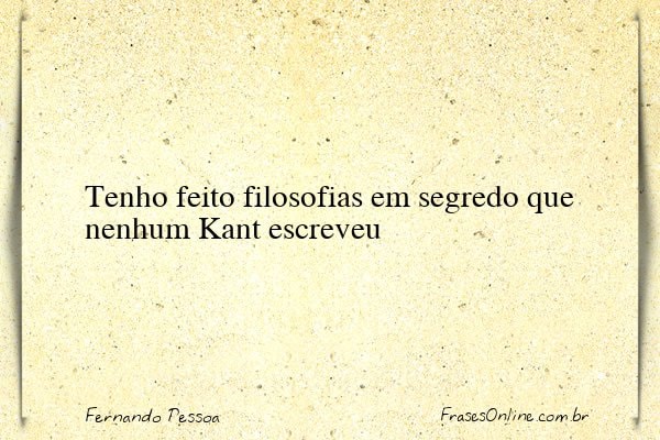 Frase de Fernando Pessoa